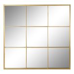 Espejo ventana metal