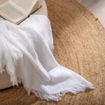 Plaid algodón espiga pequeño