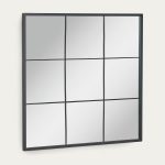 Espejo ventana negro