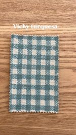 Cabecero Vichy cama 135cms - Imagen 9