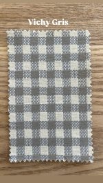 Cabecero Vichy cama 135cms - Imagen 5