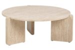 Mesa de centro beige