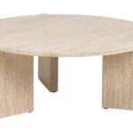 Mesa de centro beige