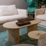 Mesa de centro beige - Imagen 9