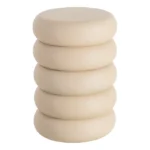 Mesa auxiliar crema