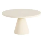 Mesa de centro crema