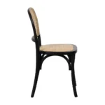 Silla ratán negro - Imagen 3