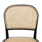 Silla ratán negro - Imagen 5