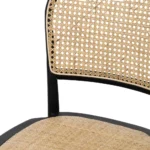 Silla ratán negro - Imagen 6