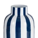 Jarrón rayas azul - Imagen 3