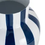 Jarrón rayas azul - Imagen 4
