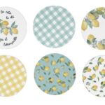 Set 6 posavasos cerámica