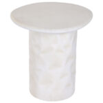Mesa auxiliar blanca