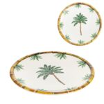 Set 6 platos Maldivas