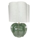 Lámpara forma verde
