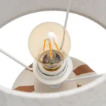 Lámpara cerámica rayas - Imagen 4