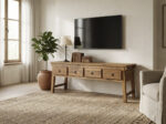 Mueble TV madera - Imagen 2